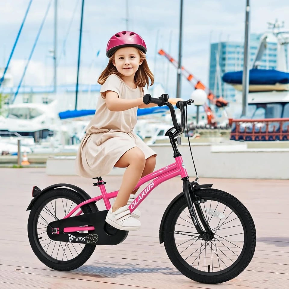 New 18" kids bike - pink