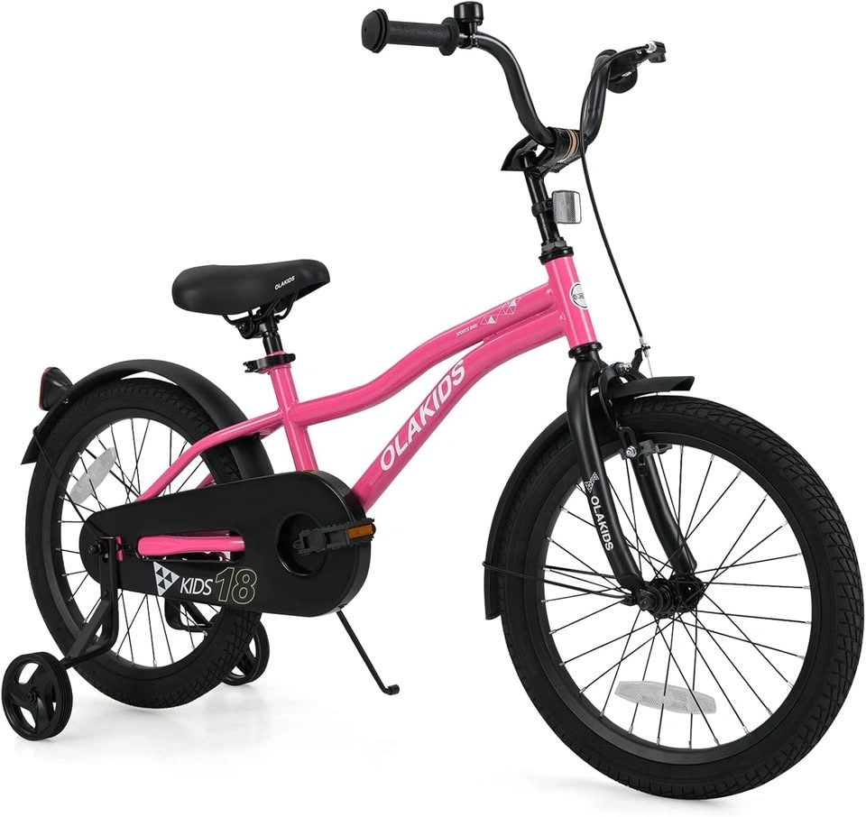 New 18" kids bike - pink - photo 2