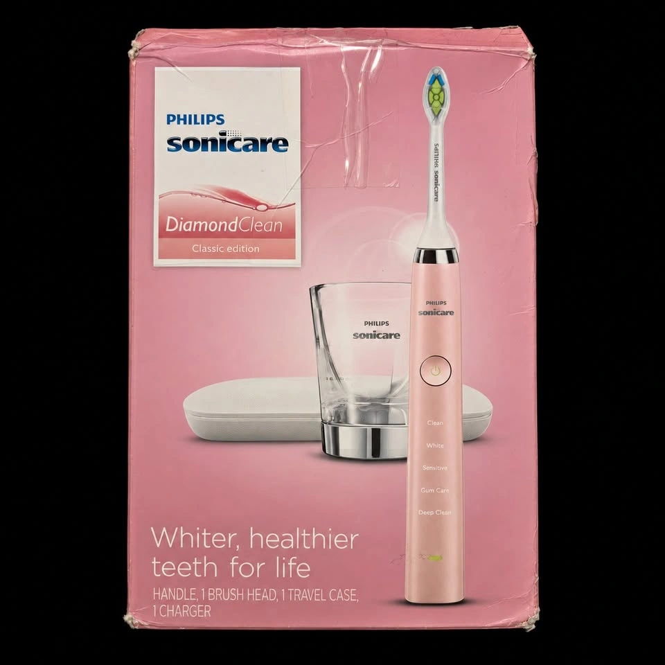 Philips Sonicare DiamondClean Pink Toothbrush Set – New Open Box - photo 2