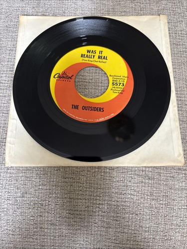 THE OUTSIDERS ~TIME WON'T LET ME /WAS IT REALLY REAL 1966 CAPITO