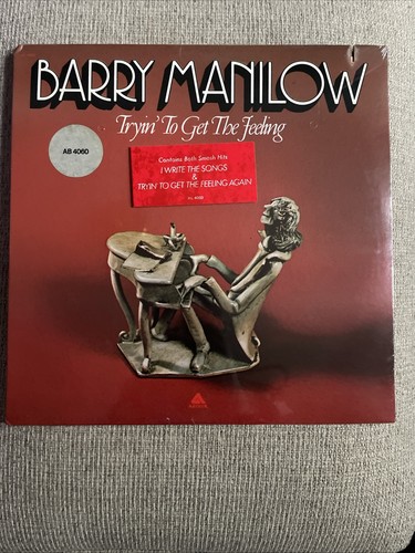 Barry Manilow Tryin To Get The Feeling LP Arista 1975 Vinyl