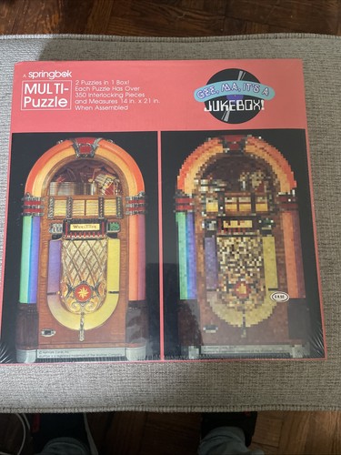 Vintage Springbok Multi-Puzzle GEE MA ITS A JUKEBOX!