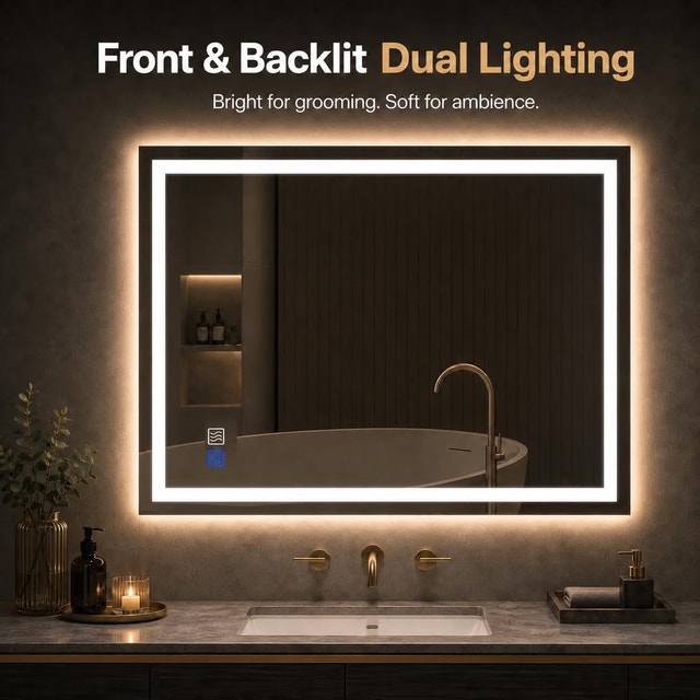 LED bathroom mirror - photo 3