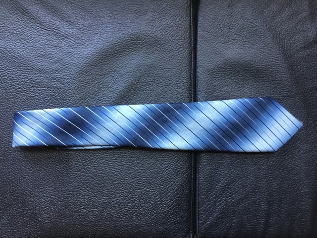 striped necktie