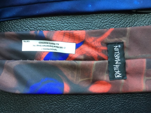 vintage Ralph Marlin Spider-Man necktie - photo 3