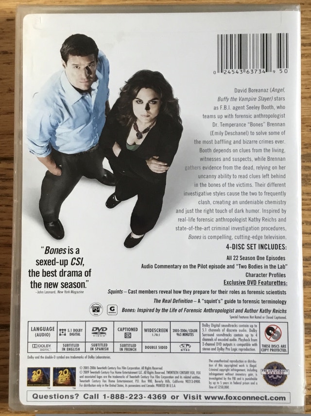 Bones season one - photo 2