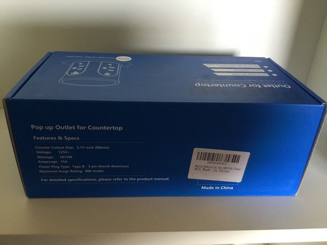pop-up countertop outlet - photo 2