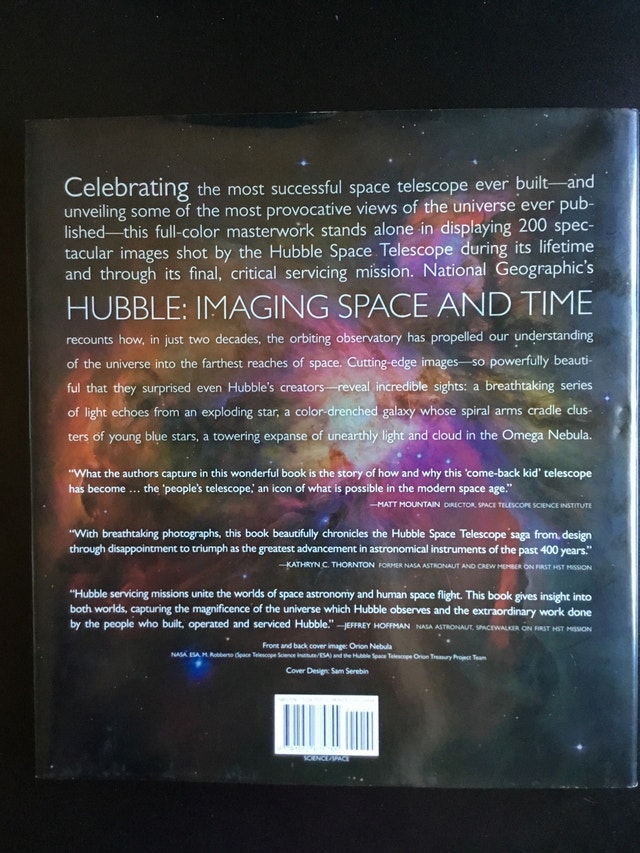 Hubble imaging space and time book - photo 2
