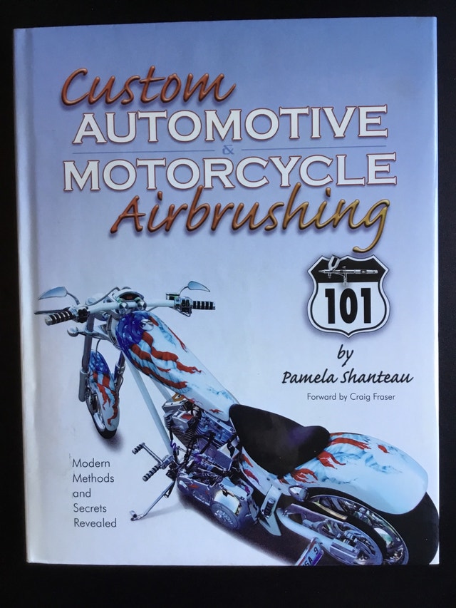 custom automotive and motorcycle airbrushing 101 book