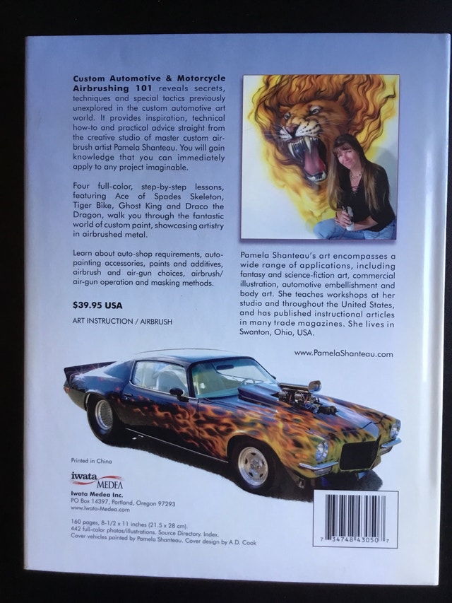 custom automotive and motorcycle airbrushing 101 book - photo 2