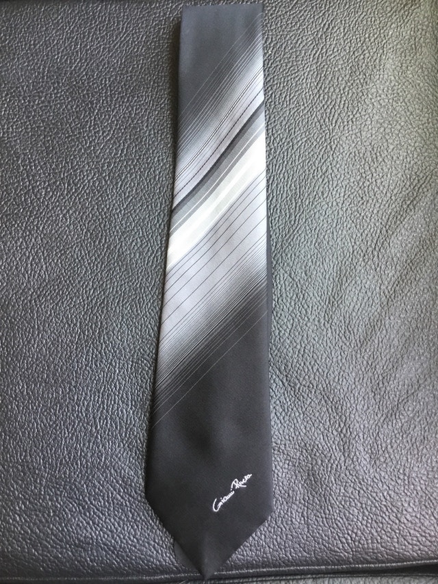 Gianni Rivera black necktie