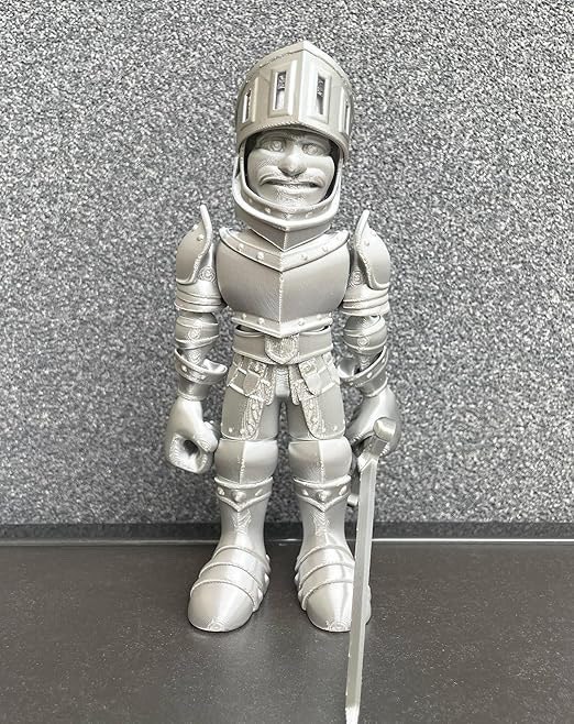 3d printed knight figure - photo 4