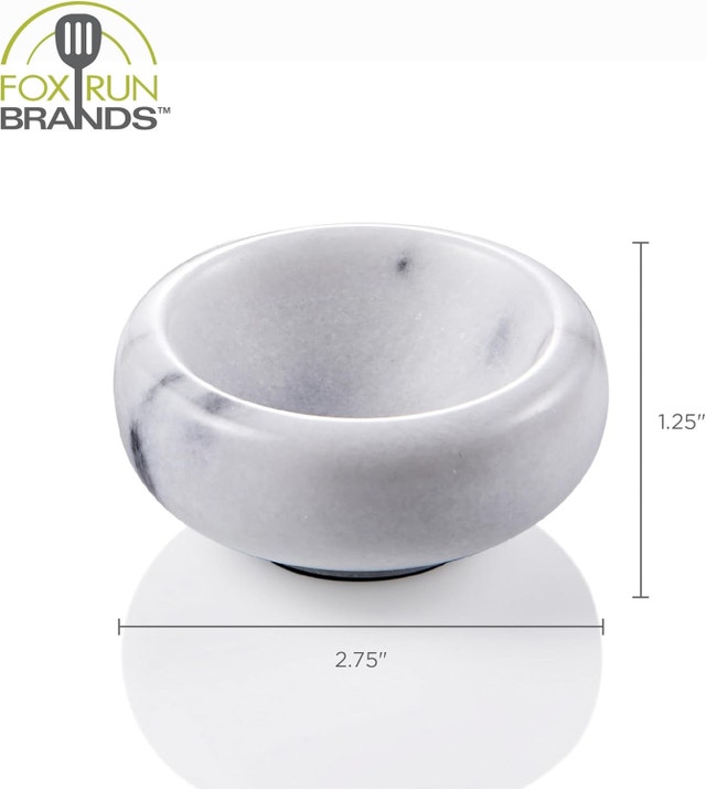 white marble pinch bowl - photo 4