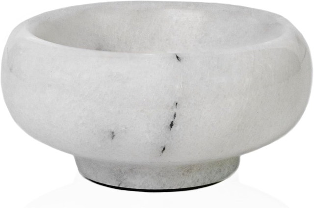 white marble pinch bowl - photo 5