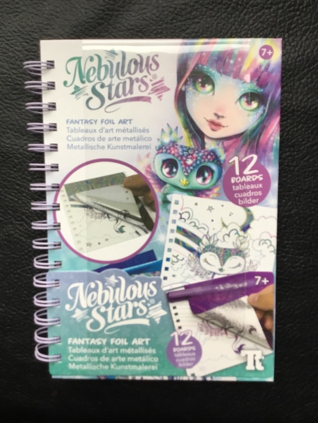 nebulous stars foil art book