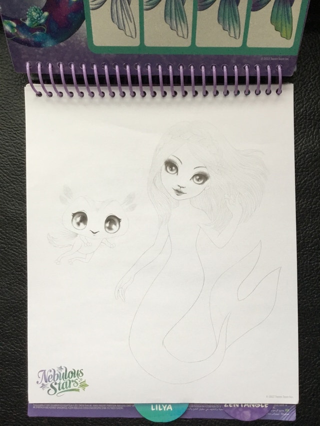 nebulous stars sketch book - photo 4