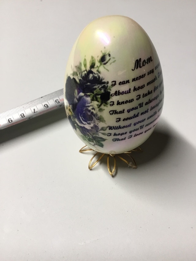 Mom egg ornament - photo 2