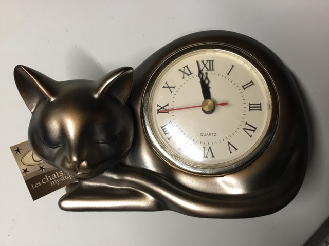 mystic cat clock - photo 3