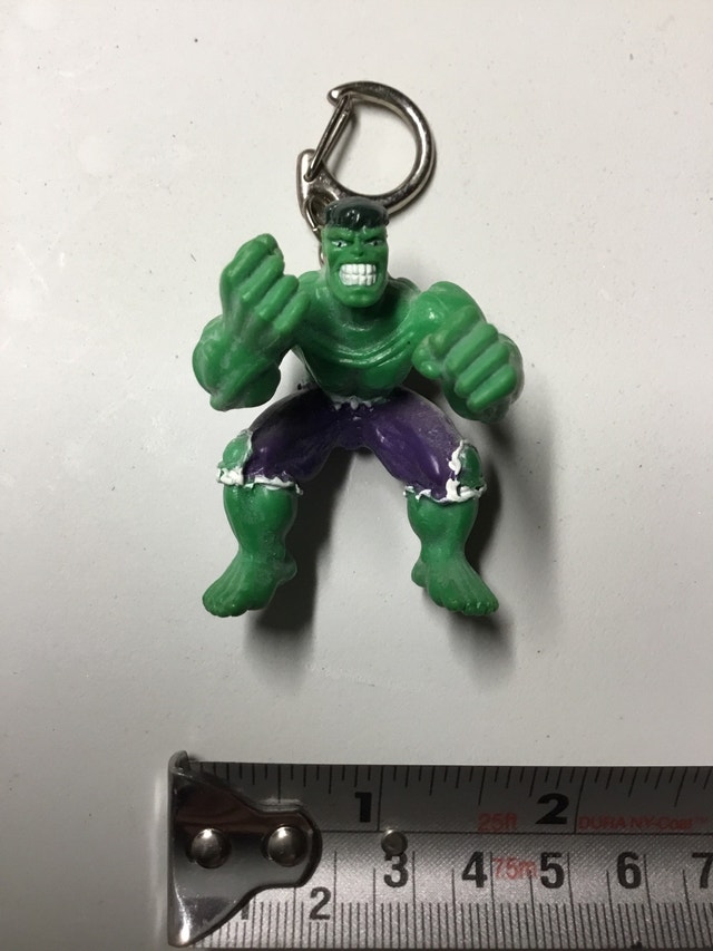 Incredible Hulk keychain