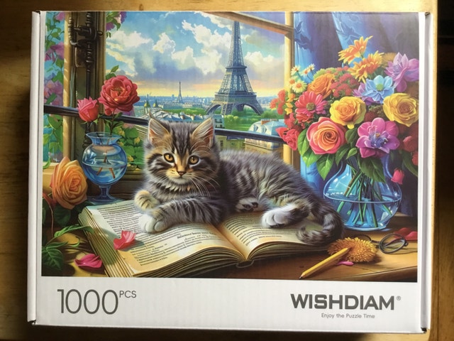 jigsaw puzzle - shadows of Paris - photo 2