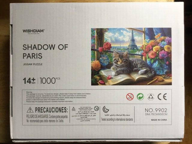 jigsaw puzzle - shadows of Paris - photo 3