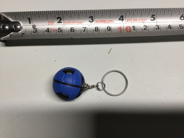 soccer ball keychain
