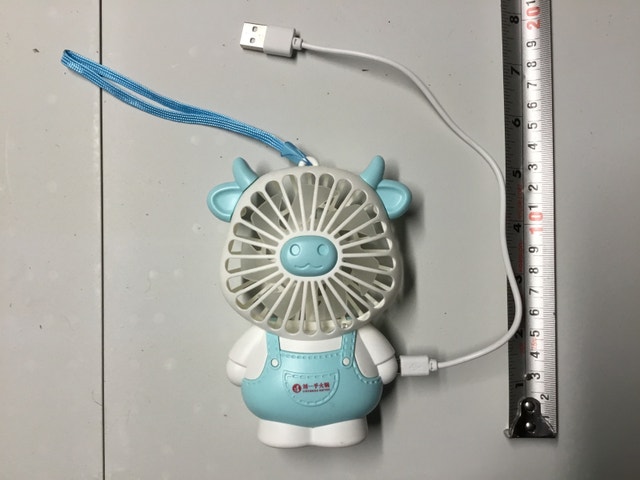 cow desk fan