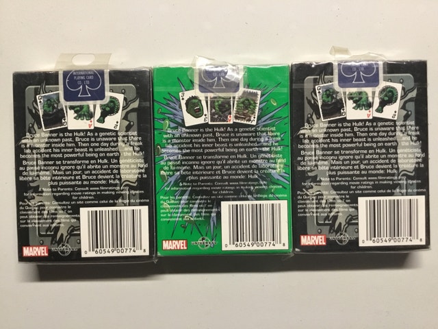 Hulk playing cards - photo 2