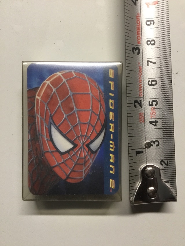 small Spider-Man 2 themed playing cards