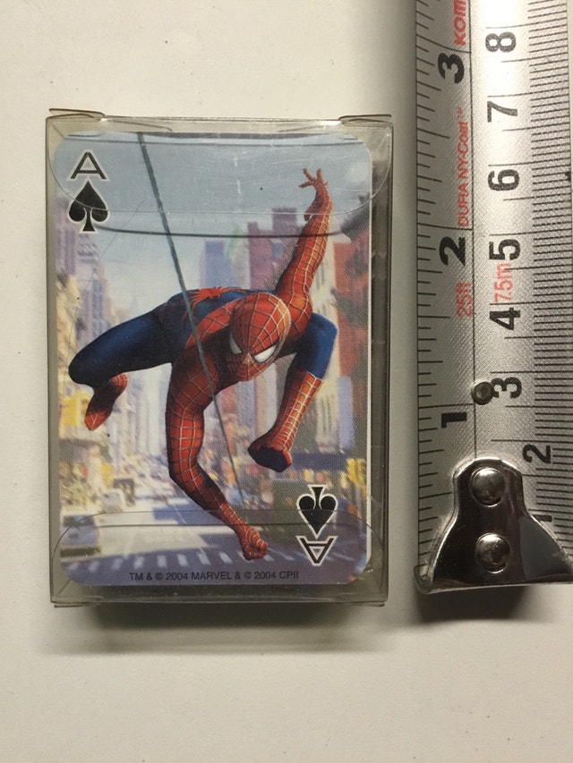 small Spider-Man 2 themed playing cards - photo 2