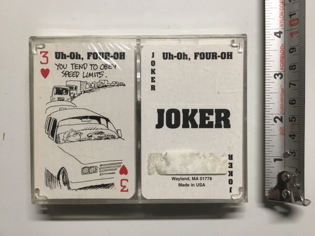40th playing cards - photo 3