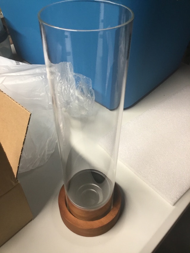 hurricane glass candle holders - photo 2