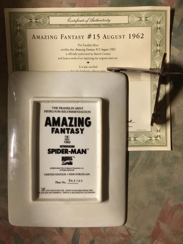 Spider-Man plate - photo 2