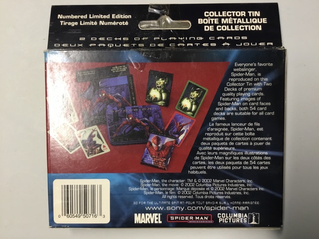 Spider-Man playing cards - photo 2