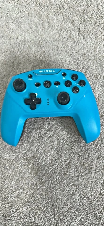 Surge Blue Wireless Pro Controller for Nintendo Switch / PC