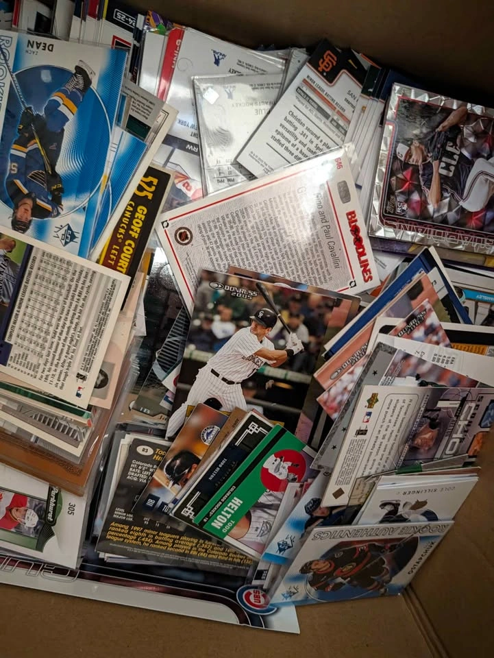 Bulk Mixed Sports Trading Cards Lot