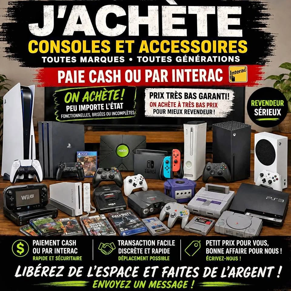 Buying Video Game Consoles and Accessories