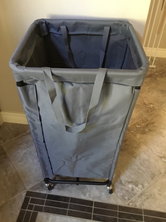 laundry hamper on wheels