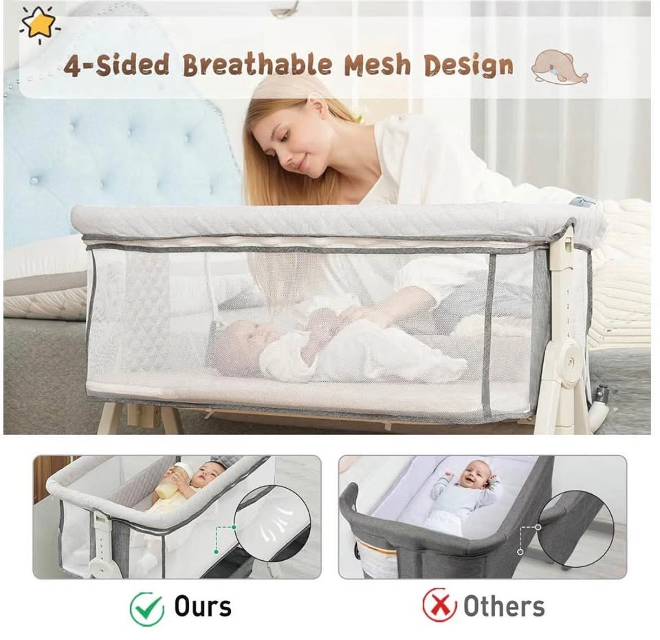 Baby Bassinet, Bedside Sleeper for Baby, Bedside Crib - photo 3