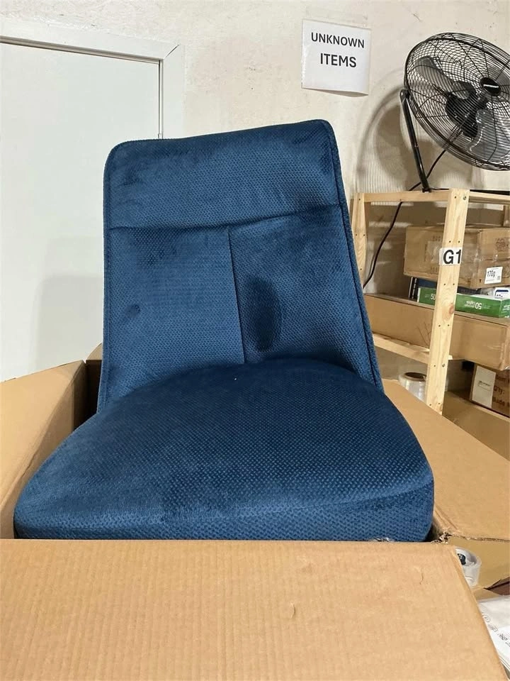 New Modern Dining Chairs Set of 2 - Royal Blue - photo 2