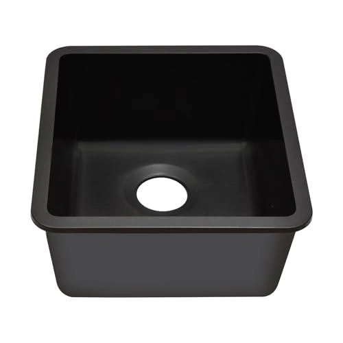 New 14" x 16" Platinum Quartz Kitchen Sink - photo 2