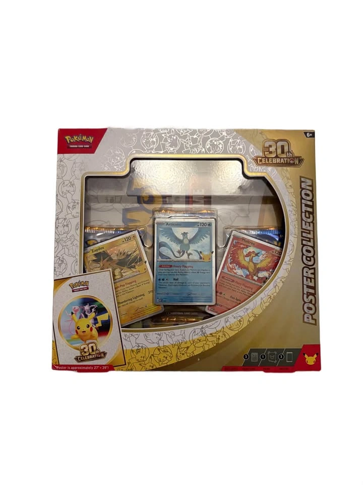 Pokémon 30th Celebration Poster Collection Box Set
