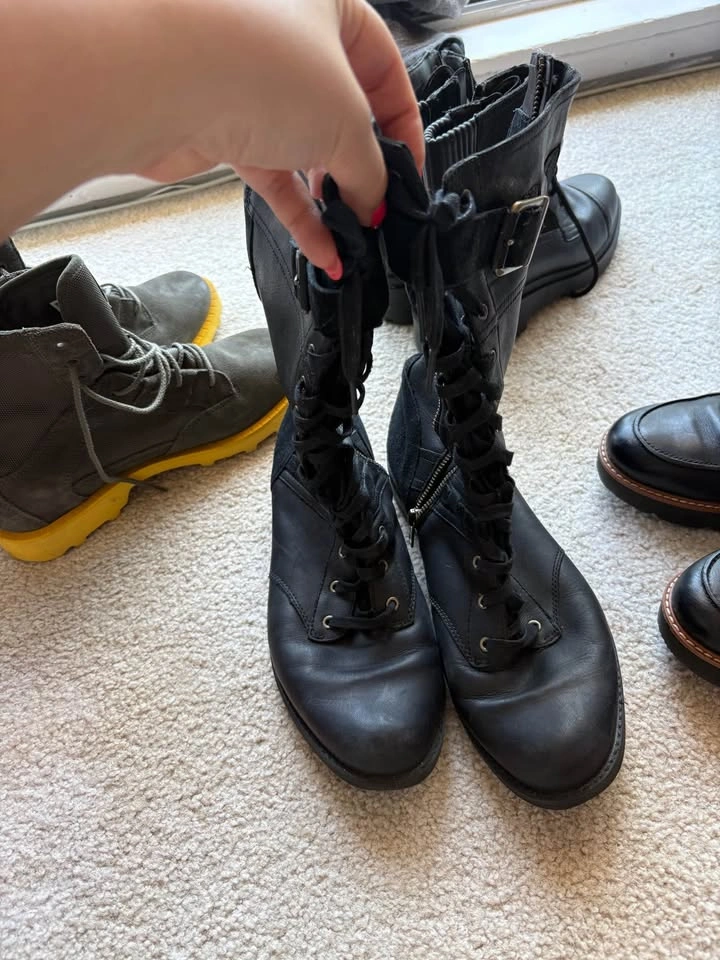 Woman’s leather timberland boots - photo 4