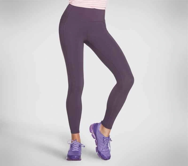 Skechers Women's Go Walk Dark Purple High Waisted Leggings 3XL - photo 3