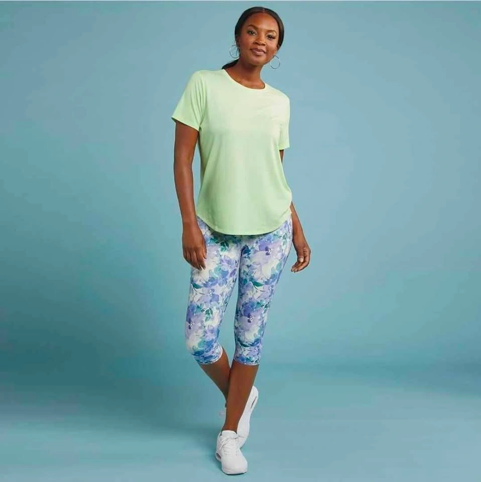 Skechers Women's Go Walk Blue Seascape Floral Capri 3XL - photo 3