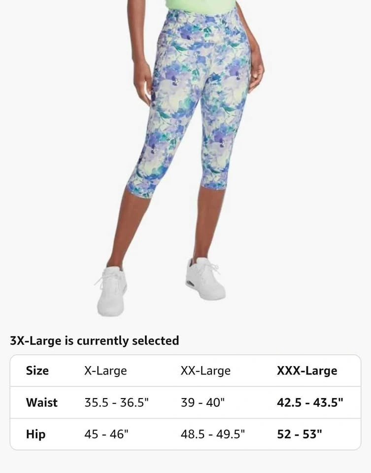 Skechers Women's Go Walk Blue Seascape Floral Capri 3XL - photo 5