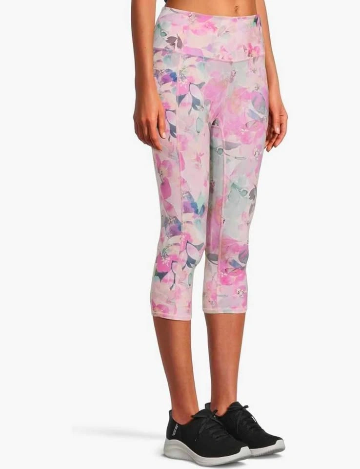 Skechers Women's Go Walk Peach Seascape Floral Capri 3XL - photo 2