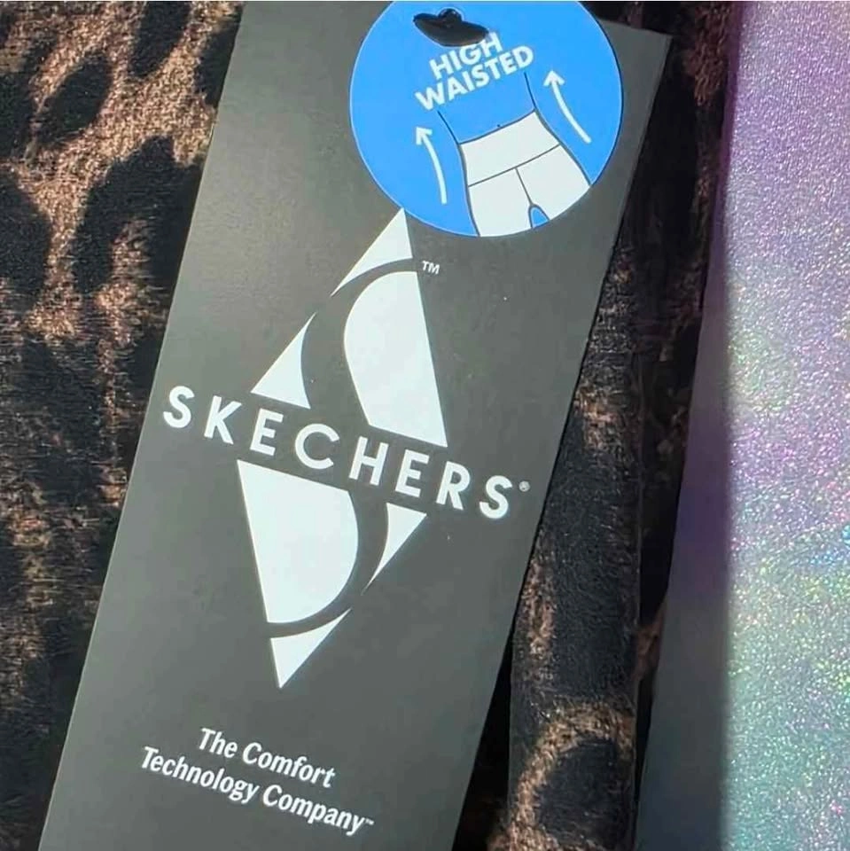 Skechers Diamond Brushed Cheetah Print Brown Legging Size 3XL - photo 5