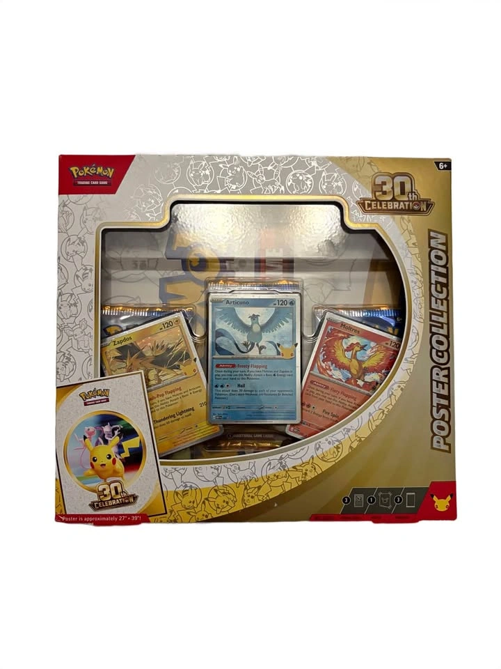 New Pokémon 30th Celebration Poster Collection Box Set