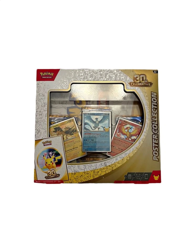 Pokémon 30th Celebration Poster Collection New